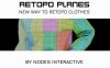 Blender重拓扑布料衣服3D模型插件 Retopo Planes V1.5