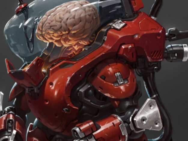 PS游戏机械角色设计手绘教程 Vertex School – Character Design for Games with Kory Hubbell