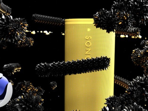 C4D三维建模贴图音频驱动特效动画教程 Udemy – Cinema 4D Model Texture and Animate Motion to Sound