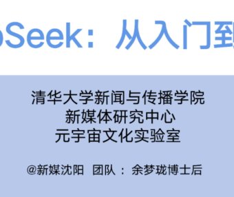 DeepSeek从入门到精通 清华PDF附免费下载