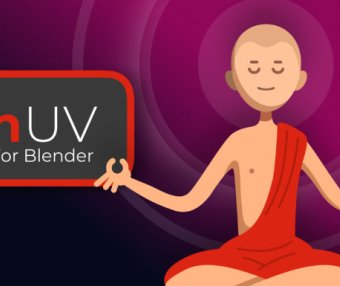 Blender三维模型展UV插件 Zen UV V5.0.2.0 for Blender + Core Library 核心库