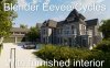 Blender欧式别墅建筑室内外场景3D模型资产 Large Mansion Blender Eevee And Cycles 1
