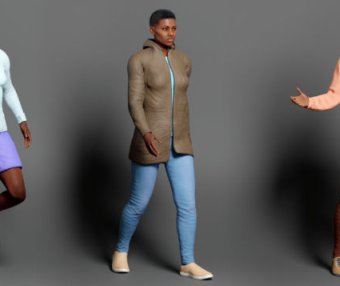 Blender人体角色3D模型生成插件 Human Generator Ultimate V4.0.26+Assets预设库