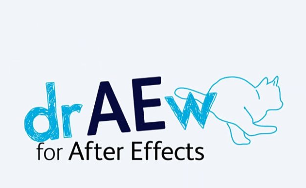 AE创意涂鸦手绘线条图形动画脚本 drAEw v1.0.002