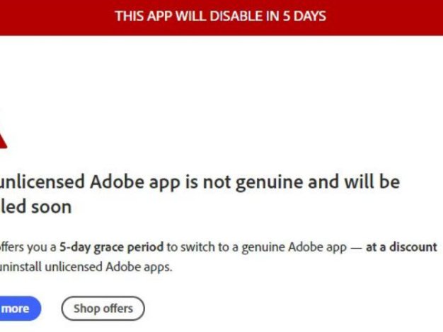 PS弹窗提醒Adobe非正版，完美解决方法！