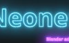 Blender霓虹灯特效生成器插件 Neoner
