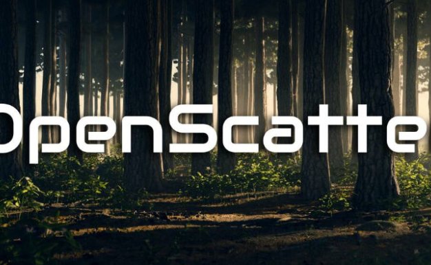 Blender免费开源散布插件 Openscatter V1.0.5 – Free And Open-Source Scattering