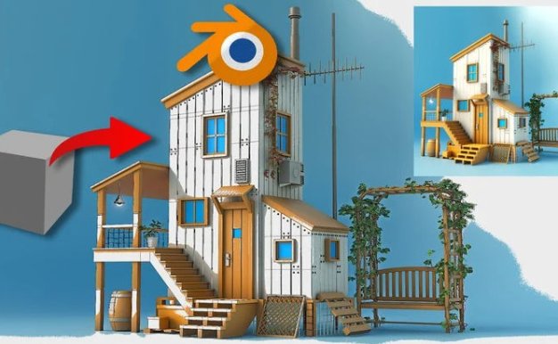 Blender新手完全基础建模教程 Udemy – Blender Basics Complete 3D Beginners Course
