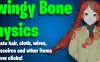 Blender人物角色布料衣服头发飘动摆动骨骼绑定插件 Swingy Bone Physics V1.8.0