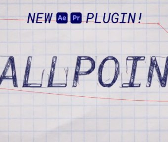 AE/PR圆珠笔线条手写字体特效插件 Aescripts Ballpoint V1.0.0 Win