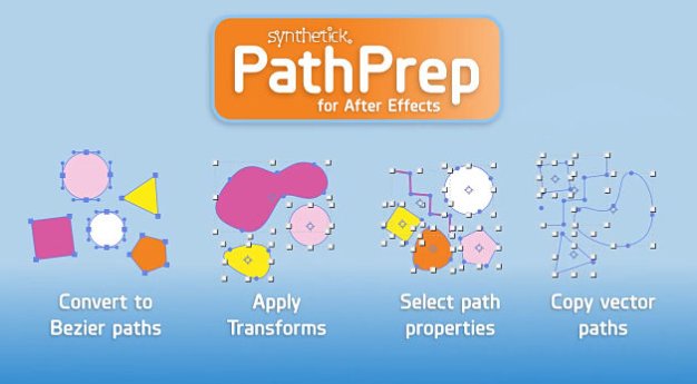 AE图形转贝塞尔路径变换脚本 Aescripts PathPrep V1.0附使用教程