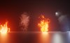 Blender自定义火花烟雾魔法爆炸粒子特效节点资产预设 Sprite Particles For Realtime Vfx With Geonodes V1.2.1附使用教程