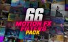 AE视频特效滤镜叠加转场动画模板66组 Motion Effect Filters Pack For After Effects