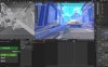 Blender日本动漫风格街道漫画二次元卡通小镇道路汽车动画视频3D模型场景