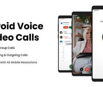 AE安卓手机语音视频电话界面UI动画模板 Android Phone Call Creator