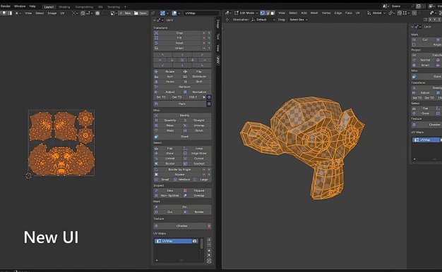 Blender 高效UV编辑器插件 UniV Pro V3.8.0