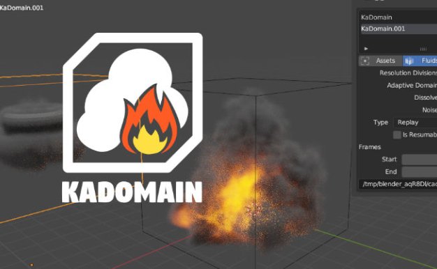 Blender场景物理运动特效模拟管理插件 Kadomain V1.2.9