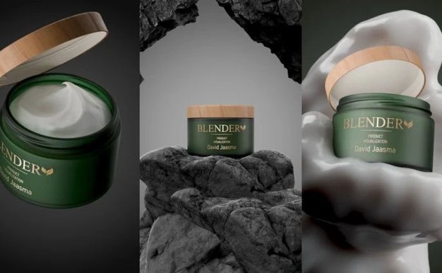Blender商业产品建模灯光渲染动画基础教程 Udemy – Your First Beauty Product Animation in Blender