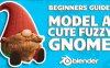 Blender可爱毛发小人角色建模贴图渲染教程 Skillshare – Learn to Model a Cute Gnome With Real Hair