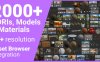 Blender材质模型HDRI预设库 Poly Haven Asset Browser v1.1.11