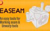 Blender加速模型展UV插件 Easeam V1.2.0 – An Easy And Quick Way To Marking Seam