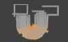 Blender模型建模弯曲效果器增强插件 Simple Bend Ex V1.1.0