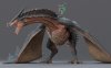 Maya 恶龙绑定雕刻纹理着色器灯光设置3D模型 The Tyrant Dragon – Maya Rig