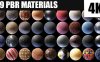 99组4K PBR贴图材质真实质感素材 99 Pbr Materials Vol.01