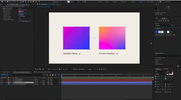 AE一键颜色查找替换脚本 Aescripts ColorSwap V1.1