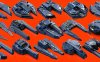 Blender太空宇宙飞船硬面3D模型资产 SPACESHIP Hard Surface KITBASH 350 DETAILS
