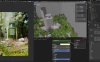 Blender森林香水美妆瓶子3d电商场景模型cycle渲染工程源文件花草