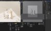 Blender简约香水包装美妆化妆品光影枯树电商展台3D场景模型工程素材